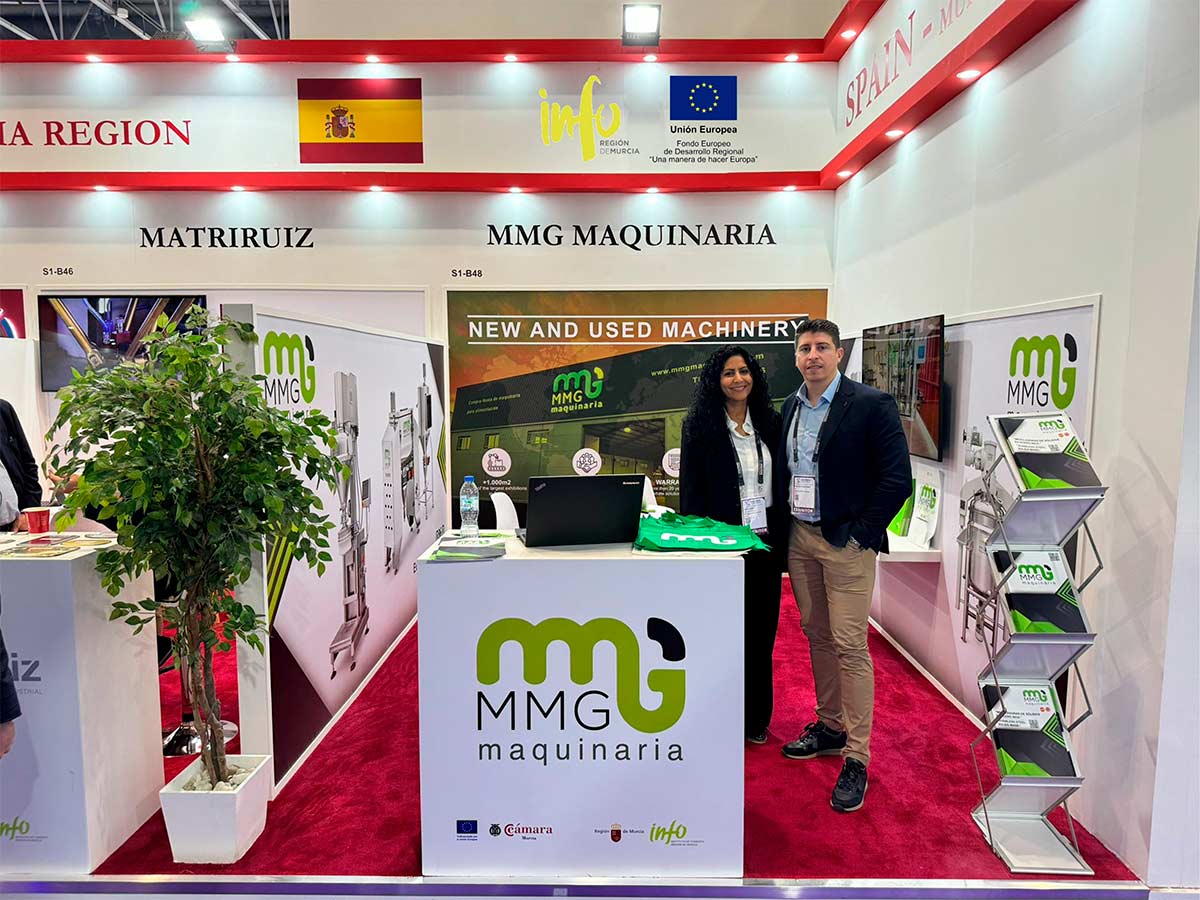 Participación de MMG Maquinaria en la Feria Gulfood Manufacturing 2024 en Dubái